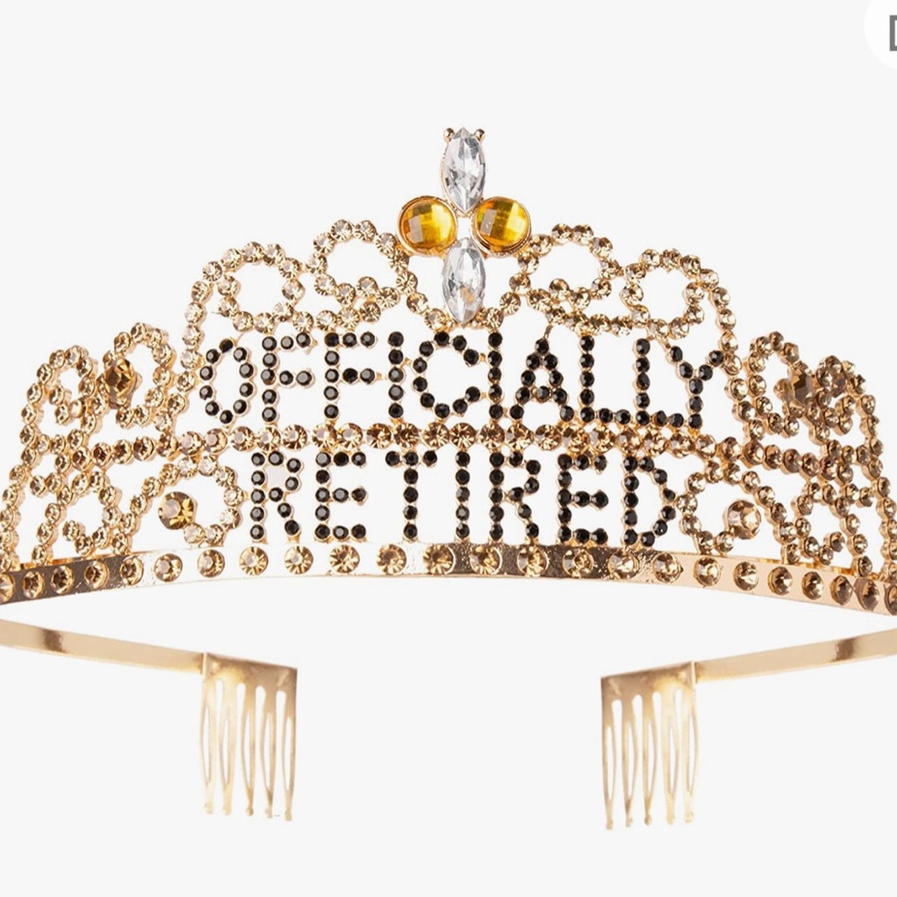 NEW Gold Crown Tiara Officially Retired
